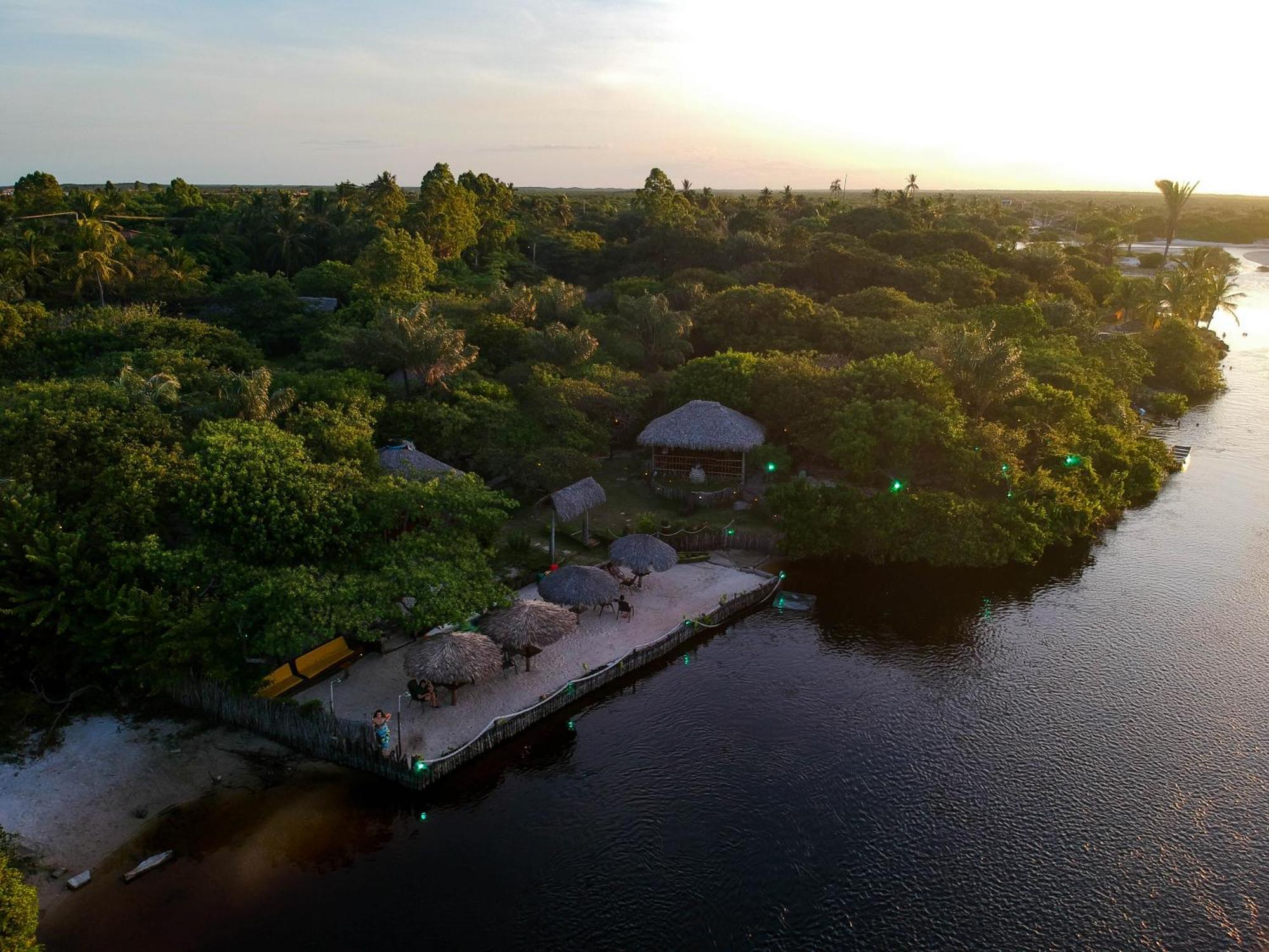 Ciamat Camp Hotell Santo Amaro do Maranhao Eksteriør bilde